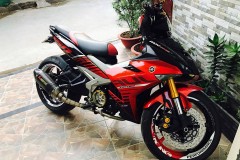Exciter 150 đậm chất chơi trong bản độ hầm hố của biker nước bạn