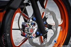 Exciter 2006 chiến binh sắc cam trong bản độ hầm hố của dân chơi Cần Thơ