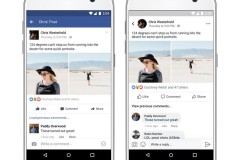 Facebook bắt đầu thay đổi giao diện mới, xanh thành trắng, vuông thành tròn