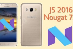 Galaxy J5(2016)vừa bị phát hiện đang chạy Android 7.0 Nougat