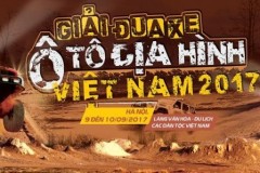 Giải đua Ô tô Địa hình Vietnam Offroad Cup 2017 sẽ diễn ra vào ngày 9&10/9/2017