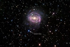 Giới thiên văn học lần đầu tiên quan sát được vụ nổ siêu tân tinh đẹp như phim viễn tưởng