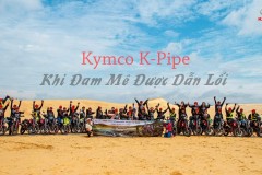 Hành trình ' về miền biển - phượt từ thiện ' cùng Kymco K - Pipe