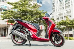 Honda Sh150i 2017 độ dàn áo Sh300i đầu tiên tại Sài Gòn