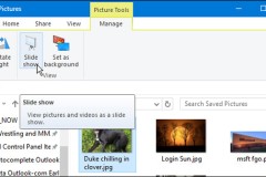 Hướng dẫn chạy Photo Slideshow từ File Explorer trên Windows 10