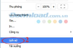 Hướng dẫn xóa dữ liệu duyệt web trên trình duyệt Cốc Cốc