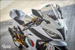 Kawasaki ninja 300 lột xác trong bản độ full gold