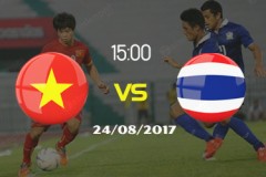 Link Youtube U22 Việt Nam vs U22 Thái Lan ngày 24/8