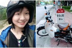 Nữ phượt thủ ' KHÔNG BẰNG LÁI ' độc hành đến Hà Giang