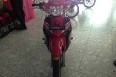 Sirius độ nhẹ nhàng với loạt đồ chơi đầy ấn tượng của Biker Bình Dương