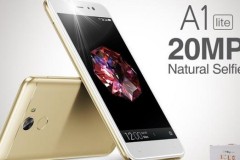 Gionee A1 Lite pin 4000 mAh, RAM 3GB, camera selfie 20MP, vân tay giá 5,3 triệu