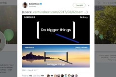 Hình ảnh mới nhất của Galaxy Note 8 với màn hình vô cực "chất lừ"