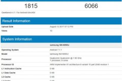 Sau Galaxy Note 8 chip Exynos 8895, đến lượt model chip Snapdragon 835 lộ điểm số sức mạnh