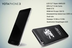 Smartphone 2 màn hình YotaPhone thế hệ thứ 3 chính thức trình làng