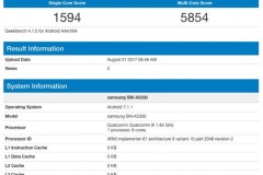 Xuất hiện smartphone mới của Samsung trang bị vi xử lý Snapdragon 660, 6GB RAM