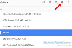 Xóa và phục hồi dữ liệu trên Google Drive