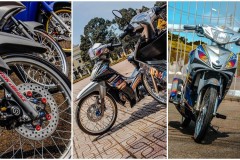 Bộ ảnh Exciter & Sirius đọ dáng dưới nắng trong bộ cánh Chrome hút hồn