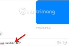 Cách chat chữ tạo kiểu trong Facebook Messenger