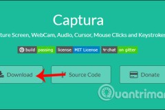 Cách dùng Captura chụp ảnh, thu âm, quay phim màn hình Windows 10