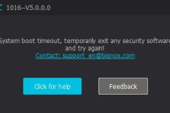 Cách khắc phục lỗi 1016: "System boot timeout, temporarily exit any security software and try again" trong NoxPlayer