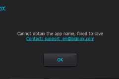 Cách khắc phục lỗi "Cannot obtain the app name, failed to save” trong NoxPlayer
