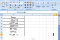 Cách phân cách hàng nghìn bằng dấu phẩy trong Excel
