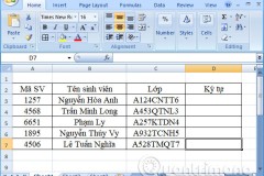 Cách sử dụng hàm MID lấy chuỗi ký tự trong Excel
