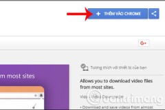 Cách tải video Facebook, Vimeo bằng tiện ích Vido - Video Downloader