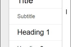 Cách thêm và cập nhật mục lục trong Google Docs