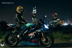 Cận cảnh Yamaha R6 Estrella Galicia của Airbrush Santuna