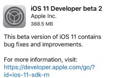 Tải và cài đặt iOS 11 Beta 2 để vá các lỗi trên Beta 1