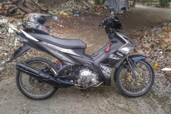 Exciter 135 độ hack não với phong cách cưa sừng làm nghé