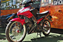 Exciter 135 độ nhẹ nhàng với tông màu đầy cứng cáp