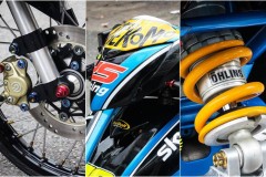 Exciter 135 độ phong cách Drag đầy mạnh mẽ & uy lực
