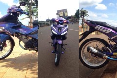 Exciter 150 độ đầy ảo diệu với dàn áo chuyển màu độc đáo