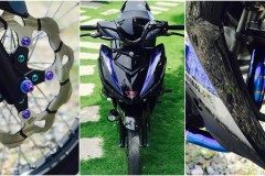 Exciter 150 độ kiểng nhẹ tạo phong cách của biker phố biển