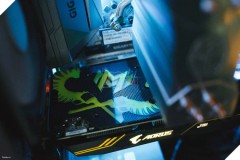 Gigabyte làm hẳn card đồ họa có logo GAM siêu đẹp ăn mừng đội đi CKTG 2017