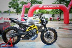 Hình ảnh thực tế Honda CB150R tại buổi chạy thử xe