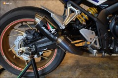 Honda CB650F độ phong trần qua bộ cánh HRC