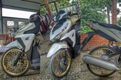 Honda Click độ sang chảnh với nhiều đồ vũ khí hạng nặng