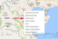 Hướng dẫn lấy tọa độ trên Google Maps