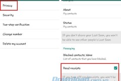 Hướng dẫn vô hiệu hóa chữ “đã xem” trên tin nhắn Facebook và WhatsApp