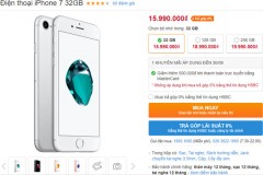 iPhone 8 về nước, iPhone 7 giảm giá 1-1,5 triệu đồng