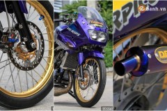 Kawasaki Kips 150 độ kiểng cực ngầu đầy phong cách từ biker nước bạn