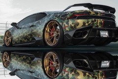 Lamborghini Huracan độ cực độc với ngoại thất hai nửa khác biệt