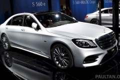 Mercedes-Benz S560e - phiên bản đặc biệt của S-Class 2018 chỉ tiêu thụ 2,1 lít xăng/100km
