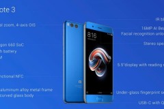 Mi Note 3 chính thức ra mắt: cấu hình khủng, giá hấp dẫn