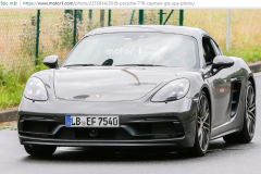 Porsche 718 Cayman GTS 2018 bị bắt gặp với diện mạo gần như hoàn chỉnh