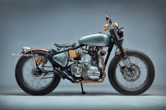 Royal Enfield Classic 350 500 độ hoa văn chạm khắc đẹp trong từng chi tiết