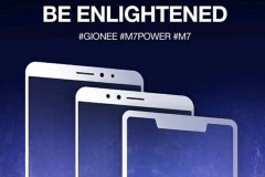Smartphone không viền Gionee M7 xuất hiện hình ảnh thực tế